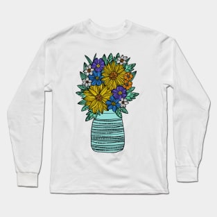 Sunflower Bouquet Long Sleeve T-Shirt